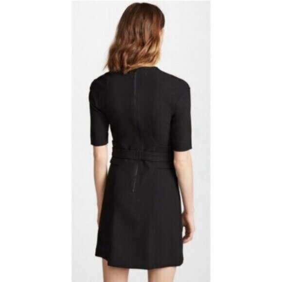 Veronica Beard Nora Belted Mini Dress - Picture 3 of 16